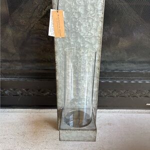 New in Box Magnolia Home Hanging Sconce w/ Vase